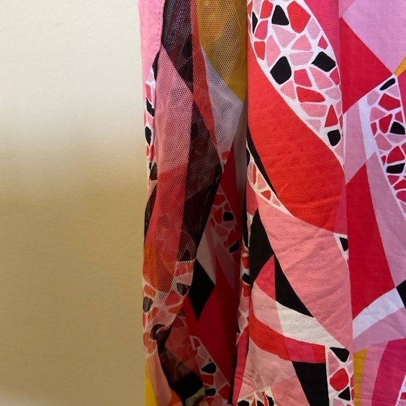 IBKUL Brianna Multicolor Long Sleeve UPF 50+ Air Circulation Top Size Large - Picture 2 of 6